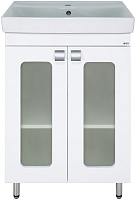 Misty Тумба с раковиной Урал 60 белая